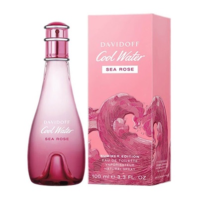 قیمت خرید عطر و ادکلن | دیویدوف کول واتر وومن سی رز سامر ادیشن 2019 | Davidoff Cool Water Woman Searose Summer Edition 2019