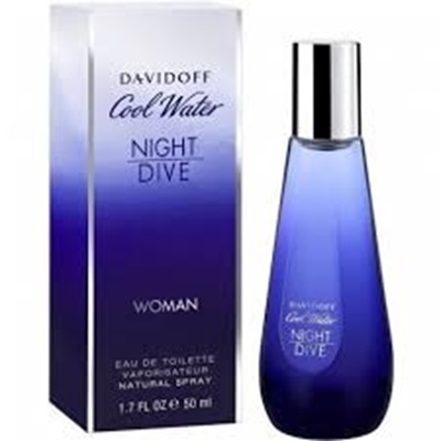 قیمت خرید عطر و ادکلن | دیویدوف کول واتر نایت دایو زنانه | Davidoff Cool Water Night Dive Woman