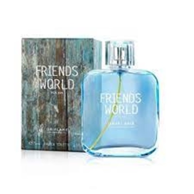 قیمت خرید عطر و ادکلن | اوریفلیم فرندز ورلد مردانه | Oriflame Friends World For Him