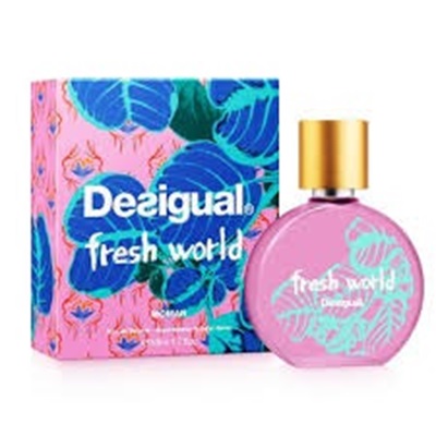 قیمت خرید عطر و ادکلن | دسیگوال فرش ورلد | Desigual Fresh World