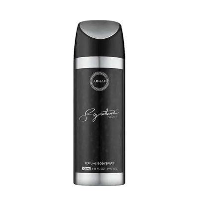 خرید عطر اصل در تهران | اسپری عطر آرماف سیگنیچر نایت | Armaf Signature Night Body Spray