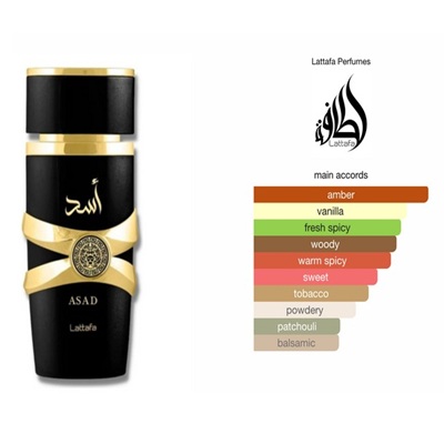 بررسی رایحه و بوی عطر و ادکلن لطافه اسد (Lattafa Asad)