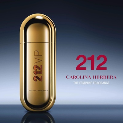 پخش بوی عطر و ادکلن ۲۱۲ وی آی پی زنانه (Carolina Herrera 212 VIP)