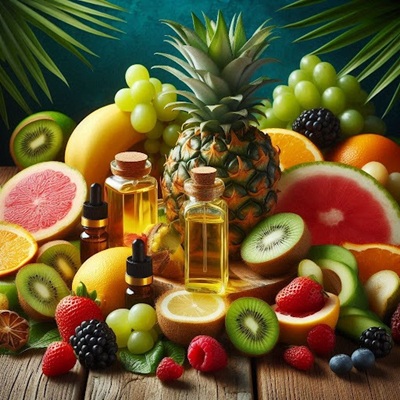 عطر با بوی میوه های استوایی