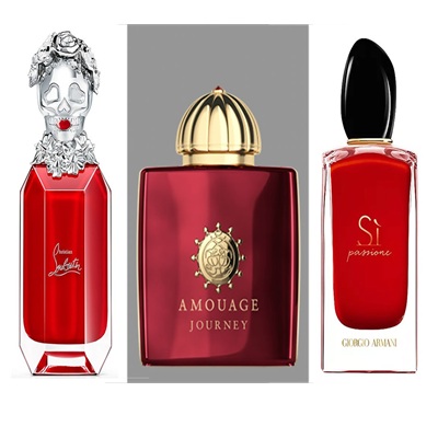 عطر ادکلن شیشه قرمز زنانه
