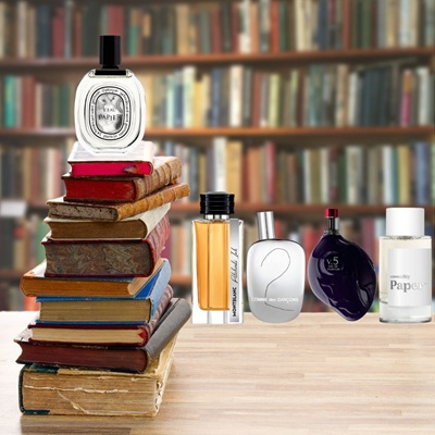 عطر ادکلن با بوی کتاب و کاغذ